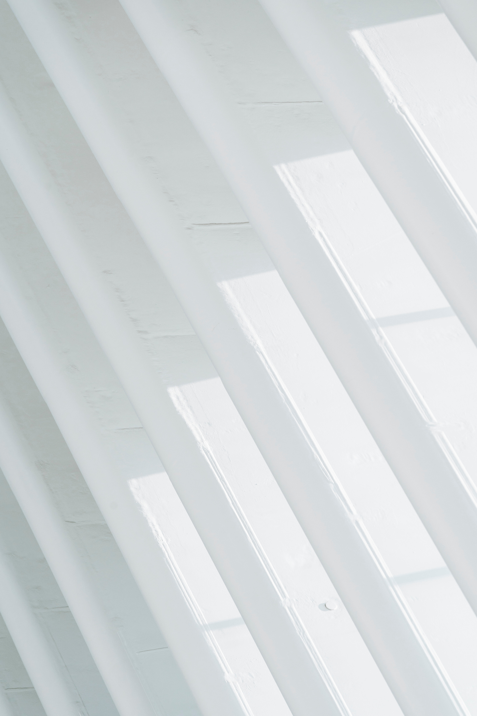 Textured architecture background with ribbed surface